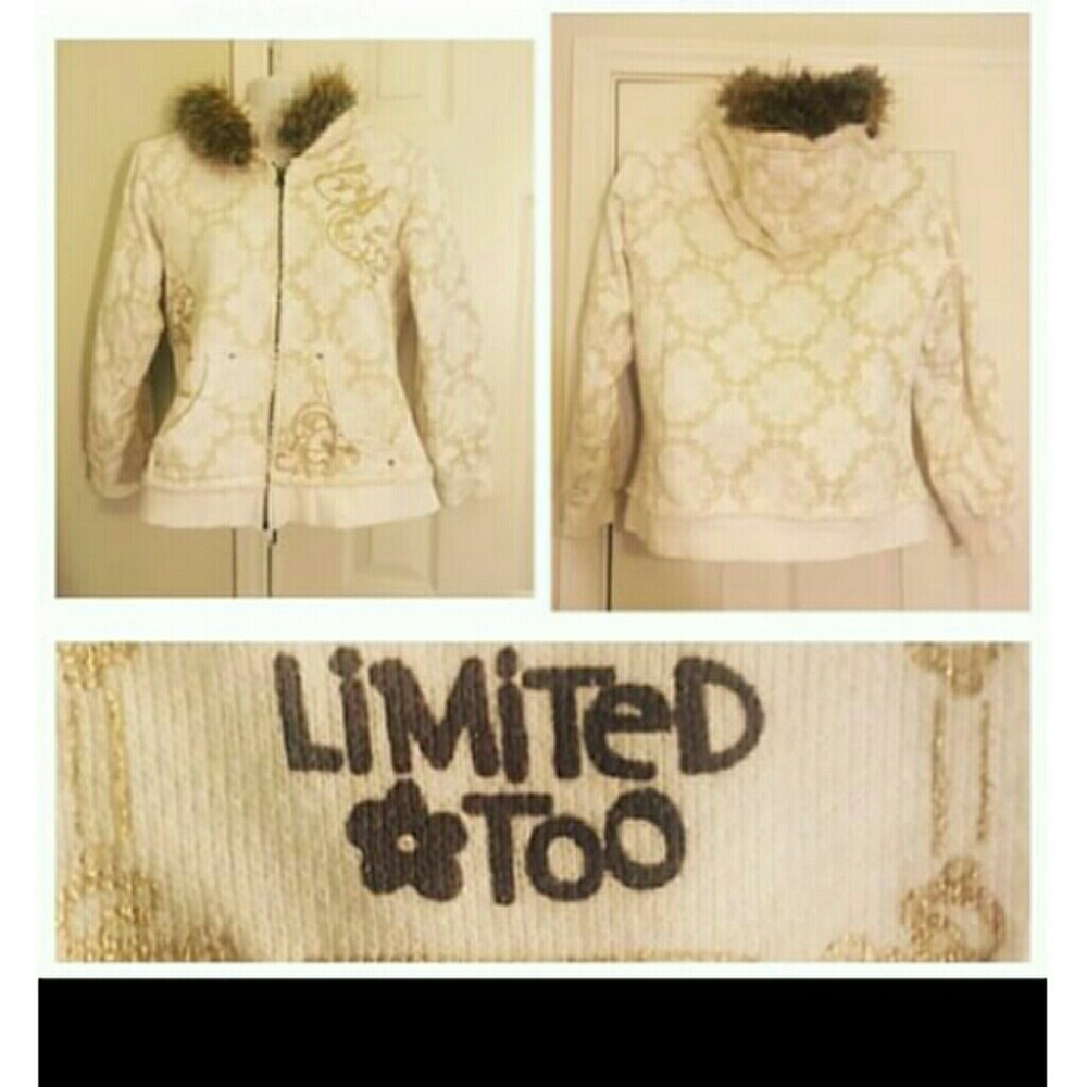Limited too zip up hoodie